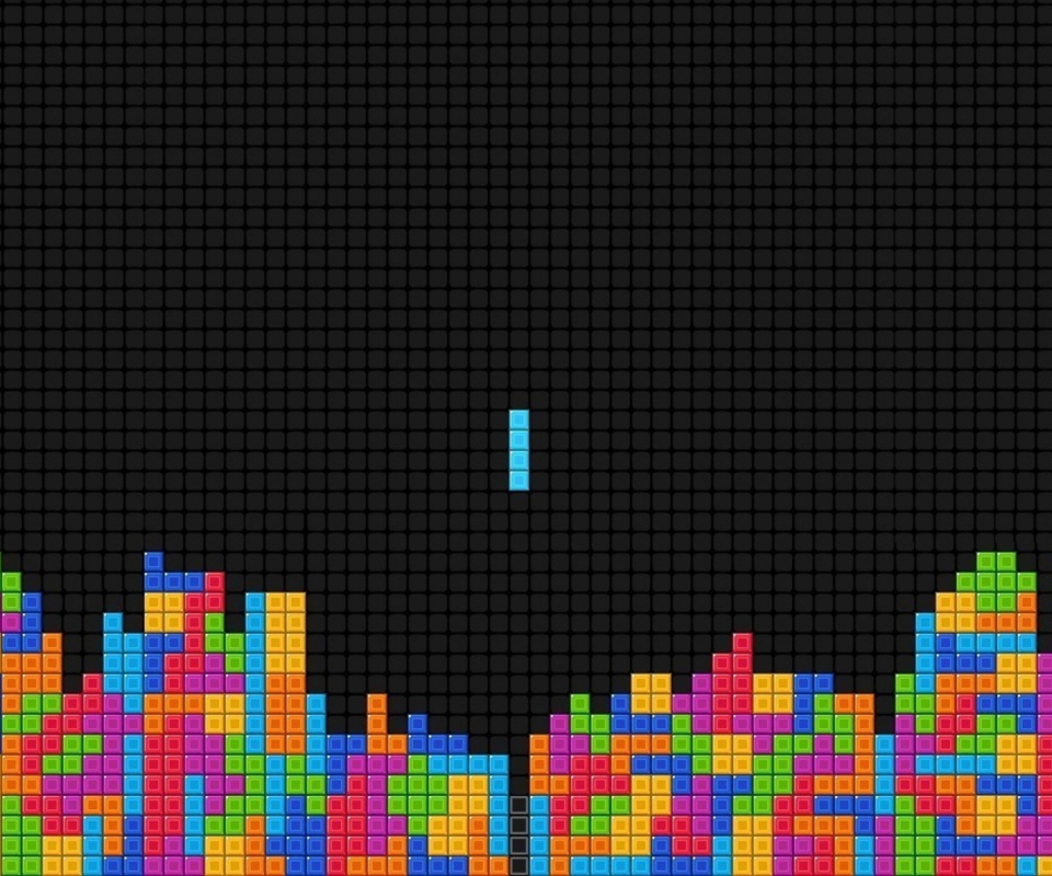 Das Tetris Wallpaper 960x800