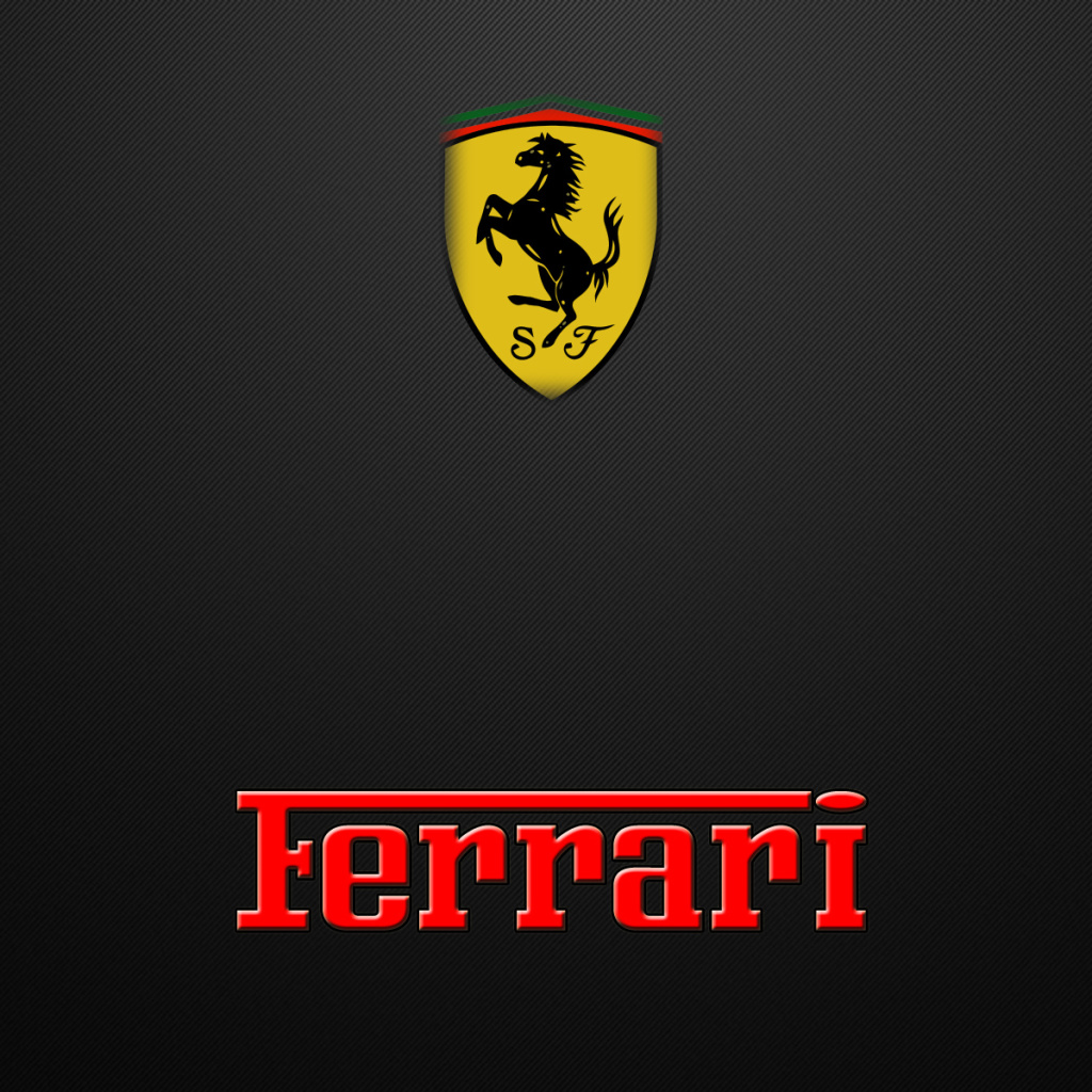 Sfondi Ferrari Emblem 1024x1024