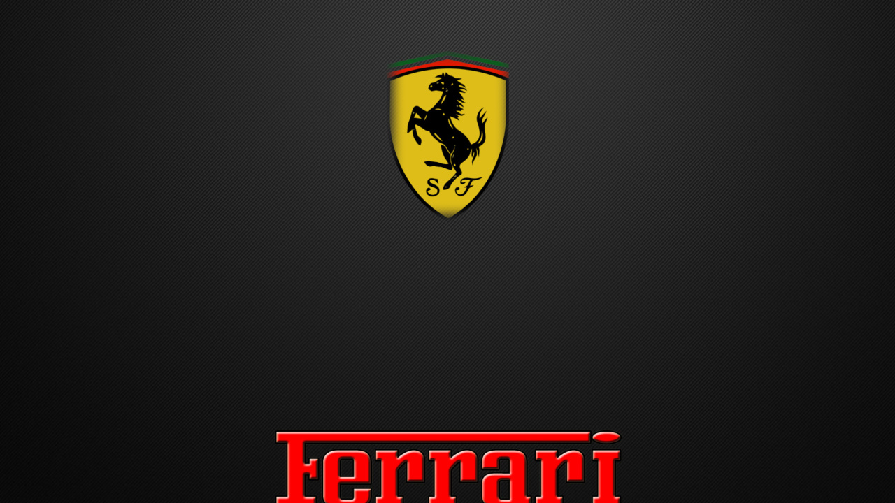 Das Ferrari Emblem Wallpaper 1280x720