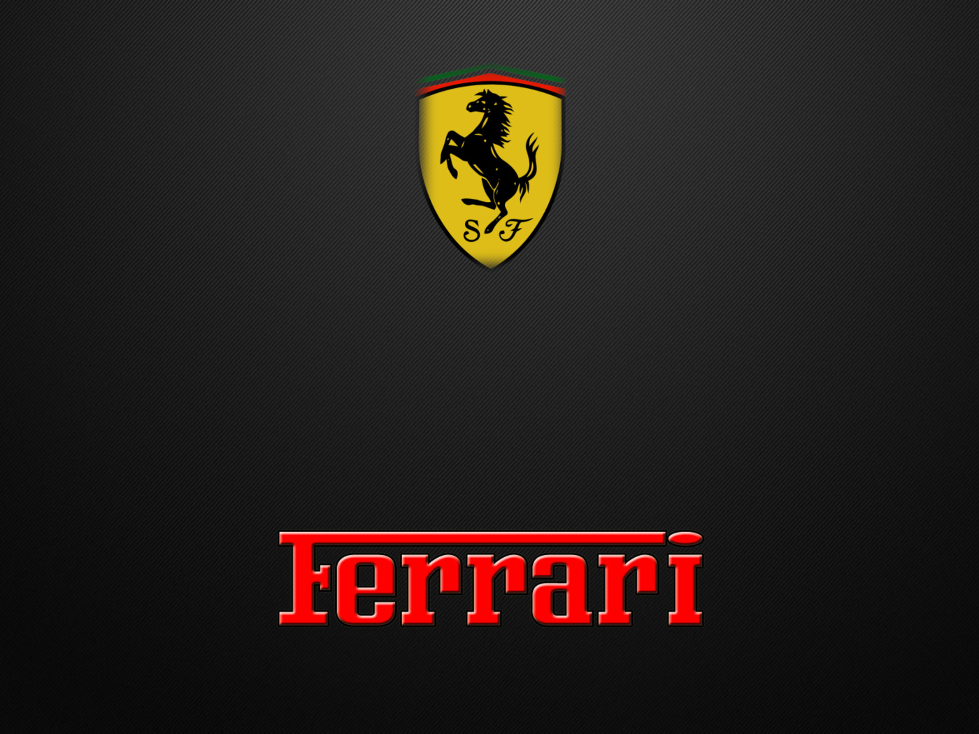 Screenshot №1 pro téma Ferrari Emblem 1400x1050