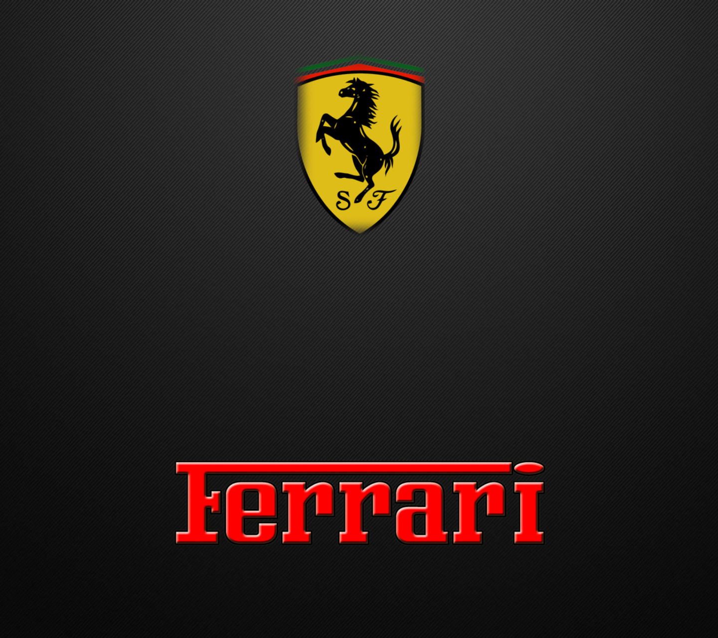 Ferrari Emblem wallpaper 1440x1280