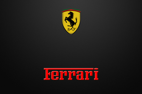 Ferrari Emblem wallpaper 480x320