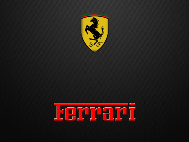 Ferrari Emblem wallpaper 640x480