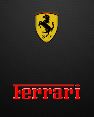 Kostenloses Ferrari Emblem Wallpaper für 768x1280