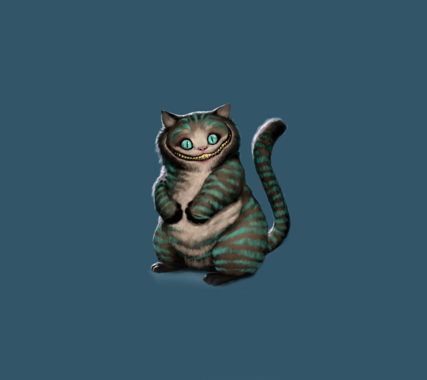Das Cheshire Cat Wallpaper 1440x1280
