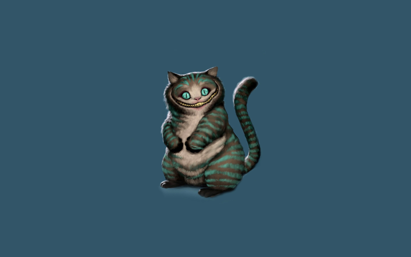 Das Cheshire Cat Wallpaper 1440x900