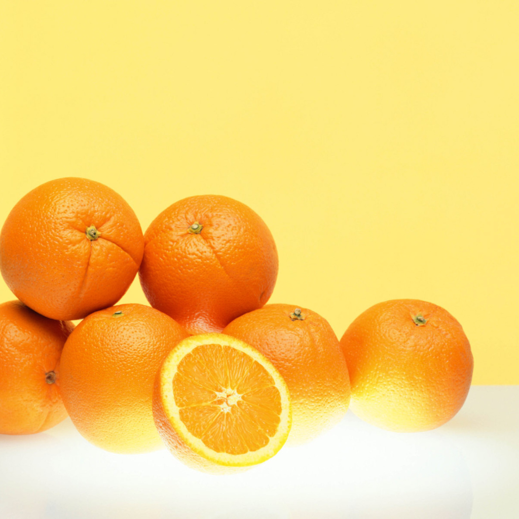 Sfondi Fresh Oranges 1024x1024