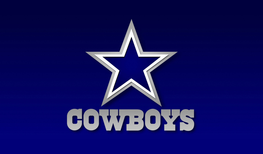 Screenshot №1 pro téma Dallas Cowboys Blue Star 1024x600