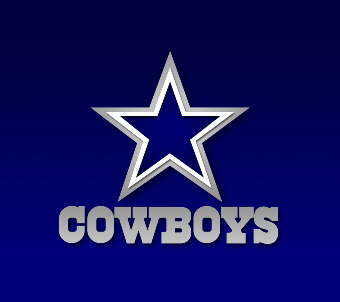 Sfondi Dallas Cowboys Blue Star 1440x1280