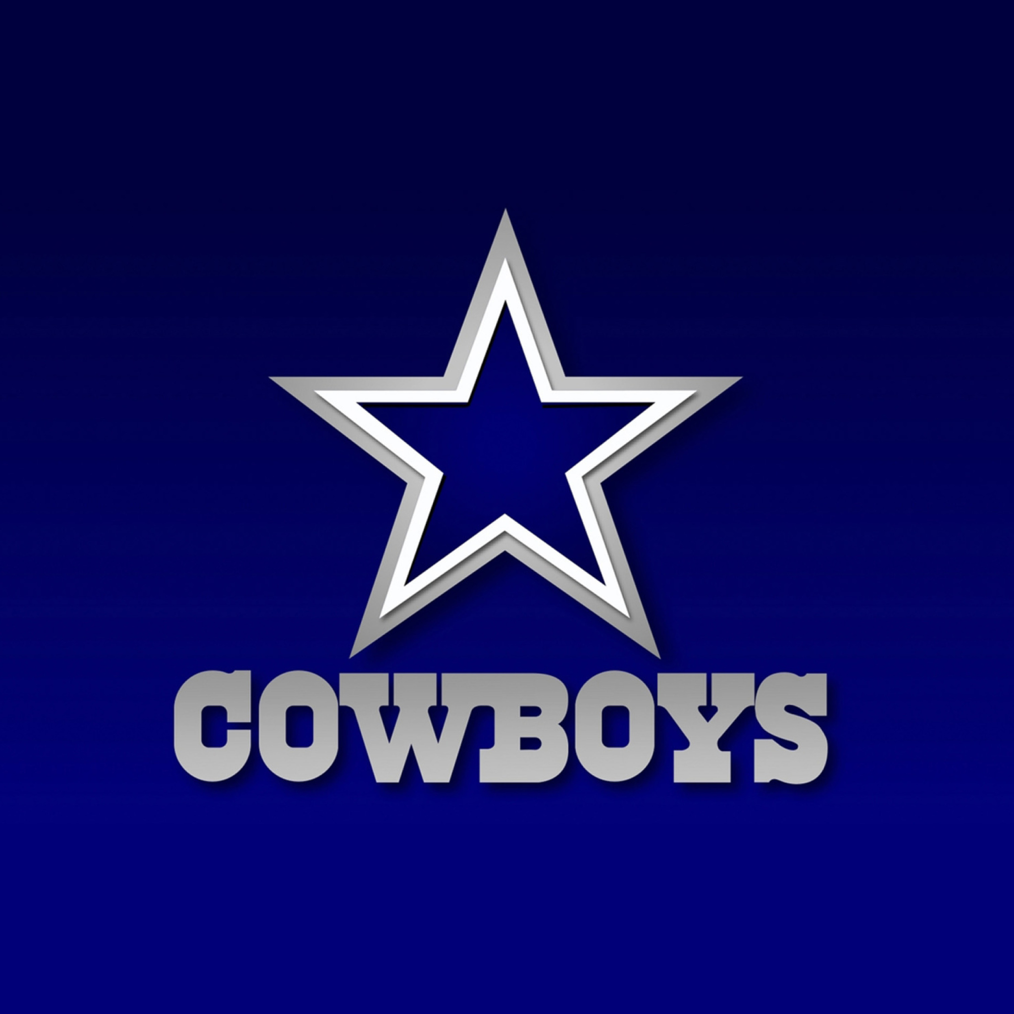 Screenshot №1 pro téma Dallas Cowboys Blue Star 2048x2048