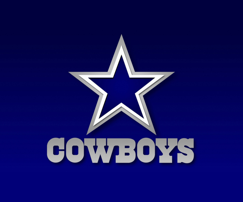Das Dallas Cowboys Blue Star Wallpaper 960x800