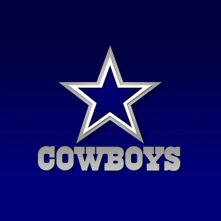 Обои Dallas Cowboys Blue Star на телефон iPad mini 2
