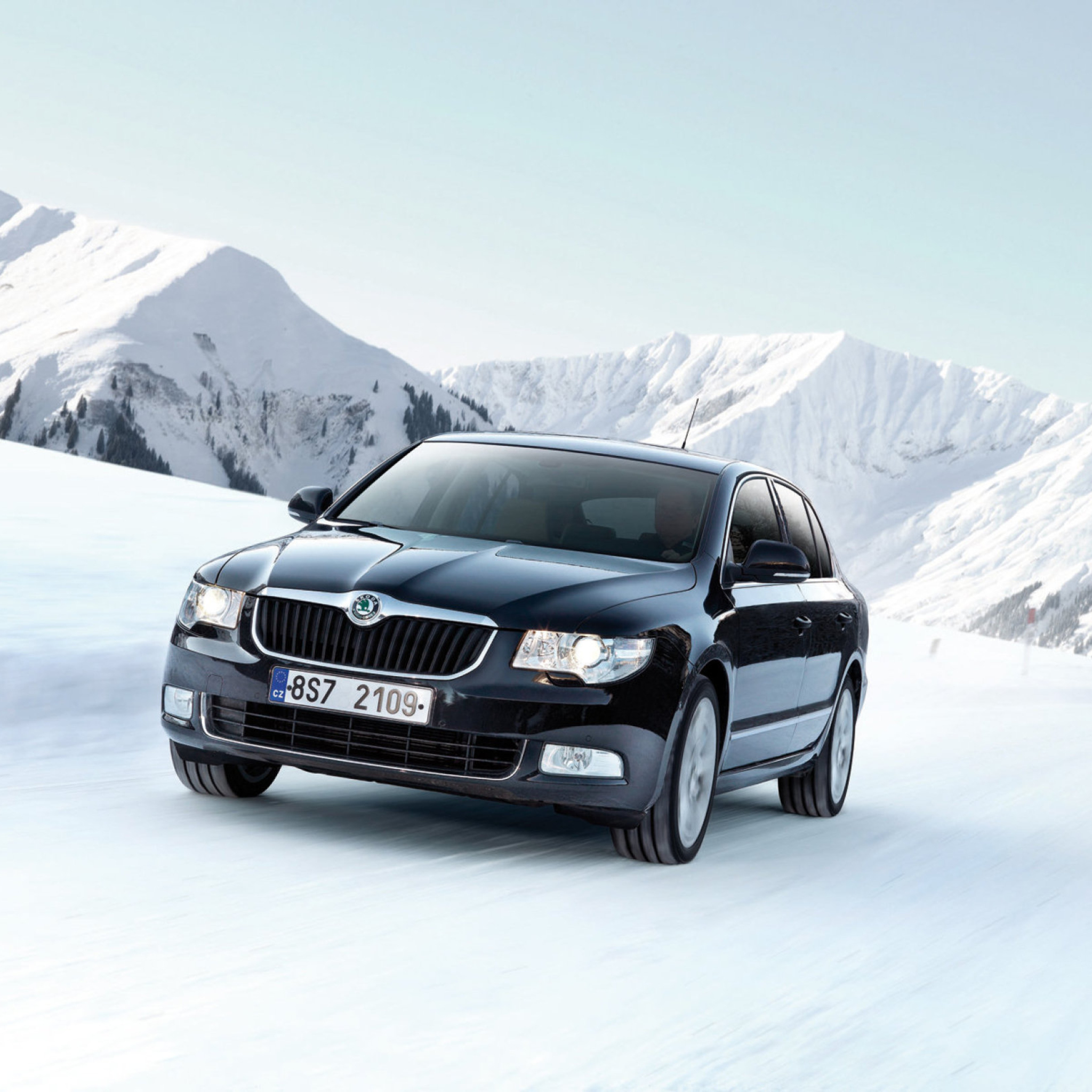 Das Skoda Superb Wallpaper 2048x2048