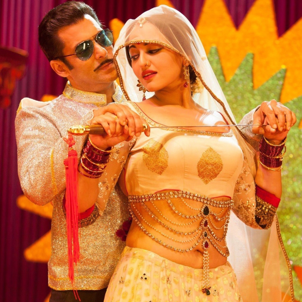 Screenshot №1 pro téma Salman Sonakshi Sinha In Dabangg 1024x1024