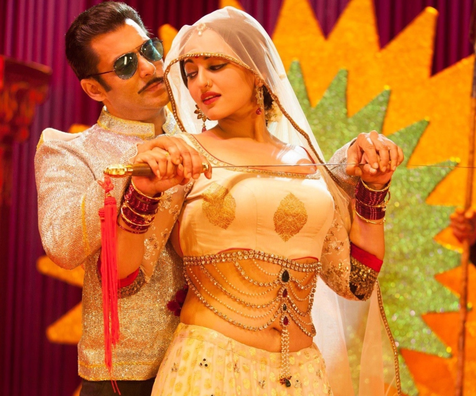 Screenshot №1 pro téma Salman Sonakshi Sinha In Dabangg 960x800