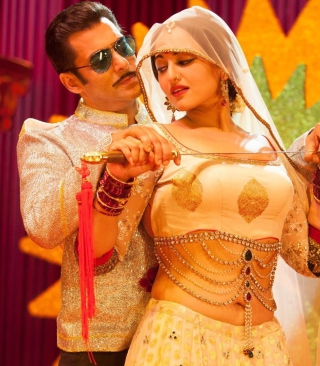 Salman Sonakshi Sinha In Dabangg - Obrázkek zdarma pro Nokia C2-01