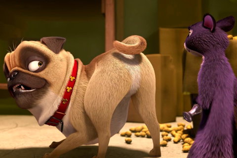 Precious and Surly in The Nut Job screenshot #1 480x320
