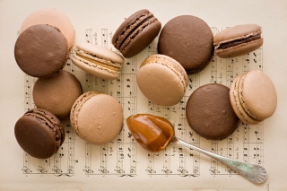 Caramel Macaron - Obrázkek zdarma pro Fullscreen 1152x864