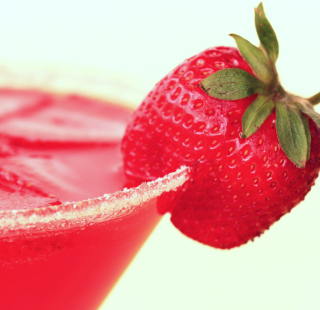 Strawberry Cocktail - Obrázkek zdarma pro 208x208