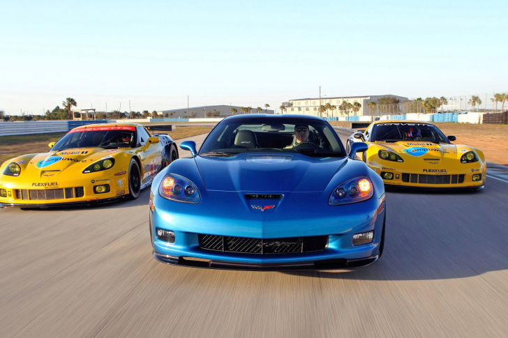 Das Corvette Racing Cars Wallpaper