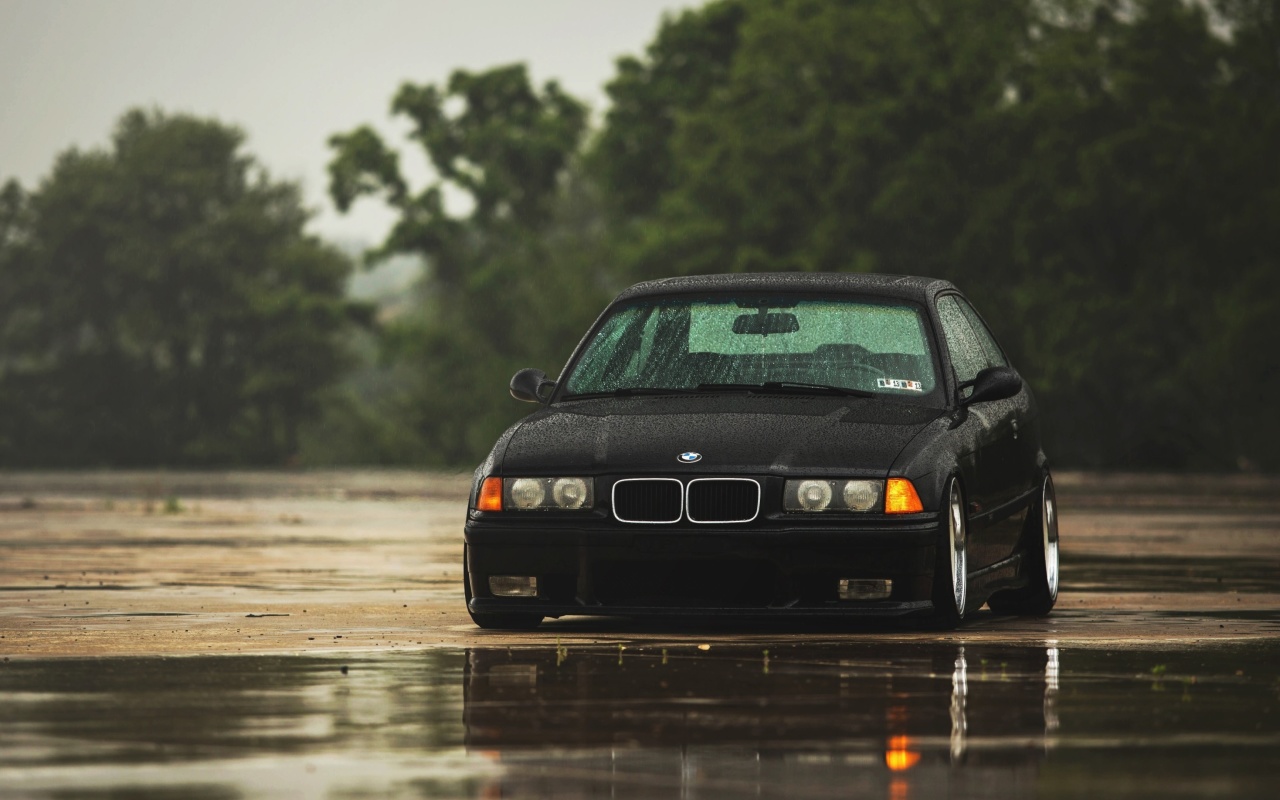 Обои BMW E36 M3 1280x800