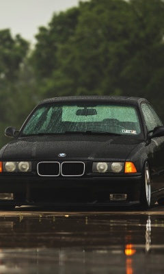 Обои BMW E36 M3 240x400