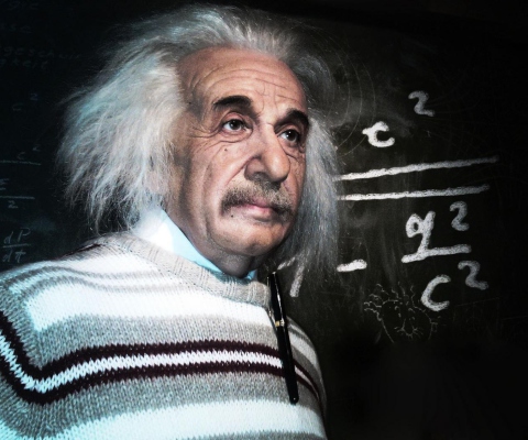 Screenshot №1 pro téma Albert Einstein 480x400