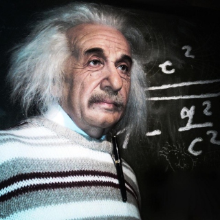 Albert Einstein - Obrázkek zdarma pro iPad mini 2