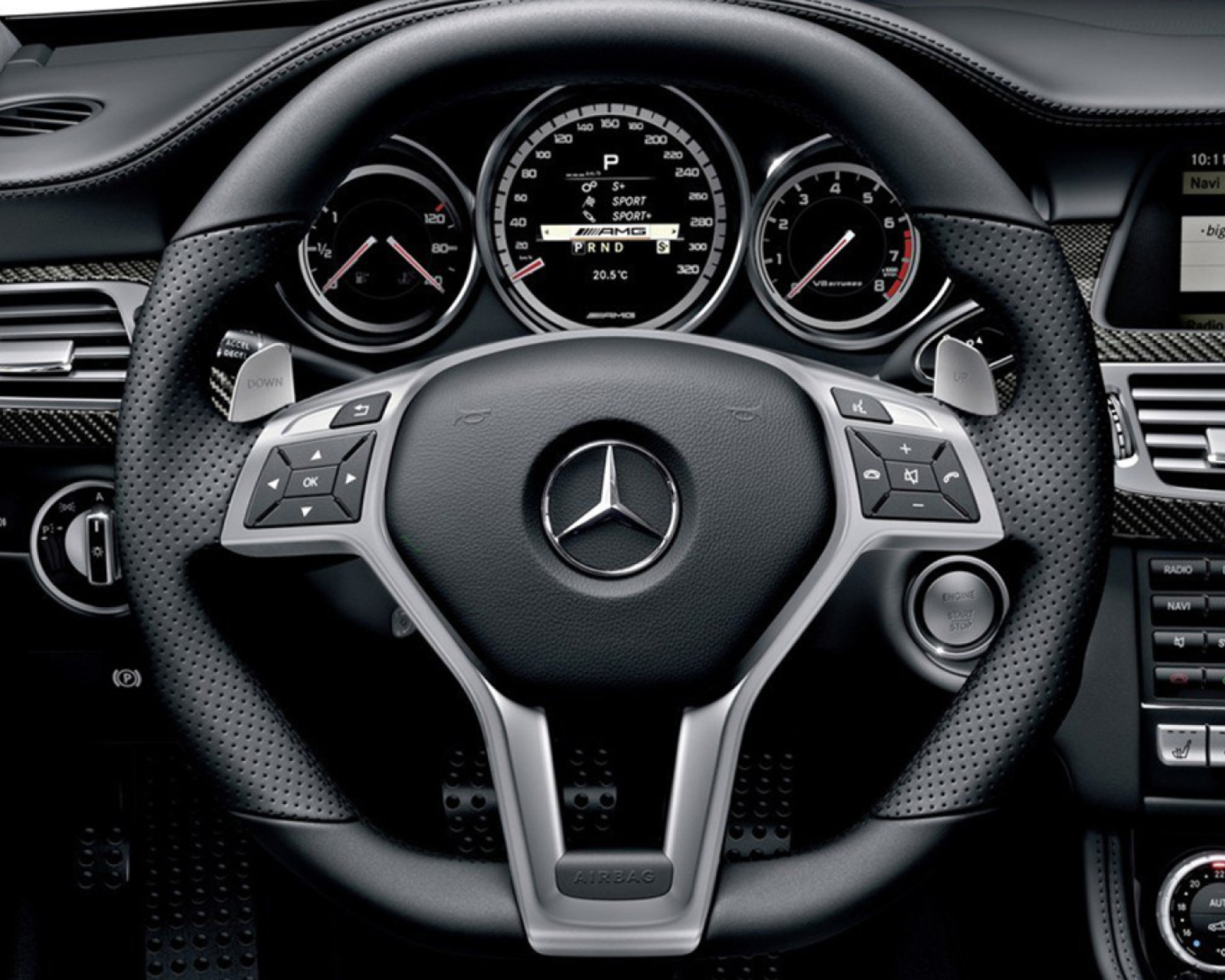 Screenshot №1 pro téma Mercedes Benz CLS 1600x1280