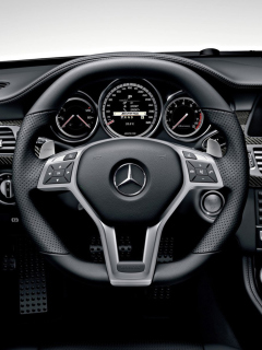Fondo de pantalla Mercedes Benz CLS 240x320