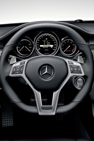 Fondo de pantalla Mercedes Benz CLS 320x480