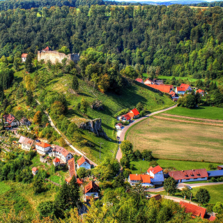 Village in Denmark - Obrázkek zdarma pro iPad