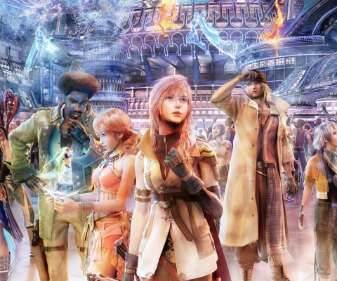 Screenshot №1 pro téma Final Fantasy XIV 480x400