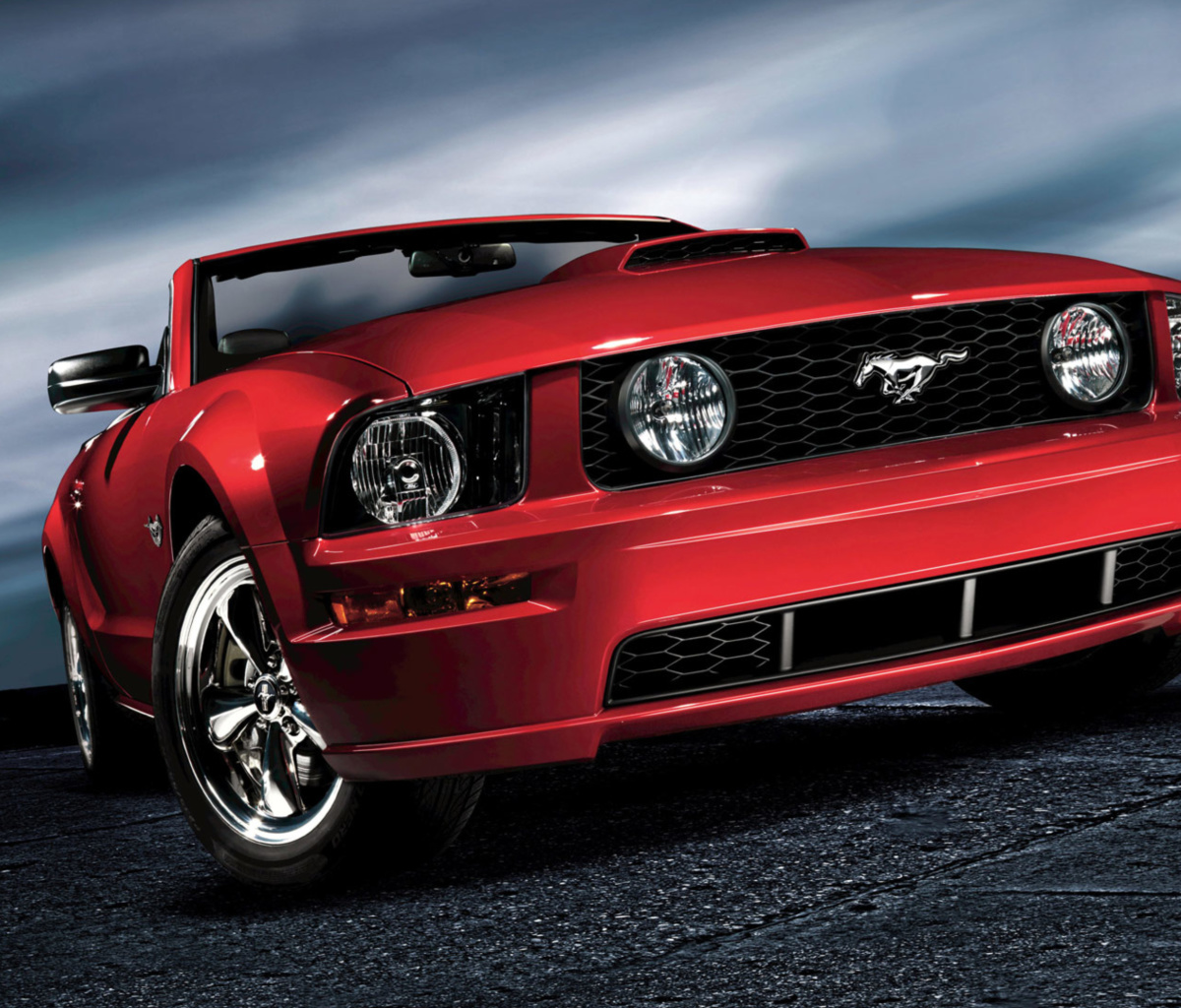 Sfondi Ford Mustang Shelby GT500 1200x1024