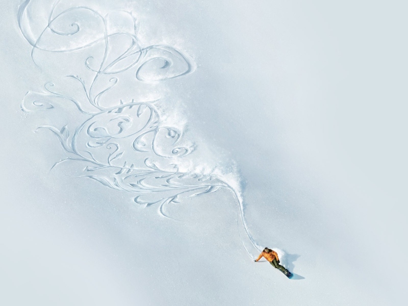 Snowboarding Art screenshot #1 800x600