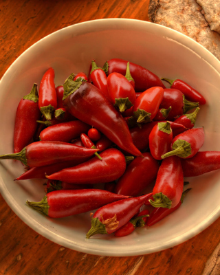 Vegetable Hot Pepper Naga Viper - Obrázkek zdarma pro 640x1136