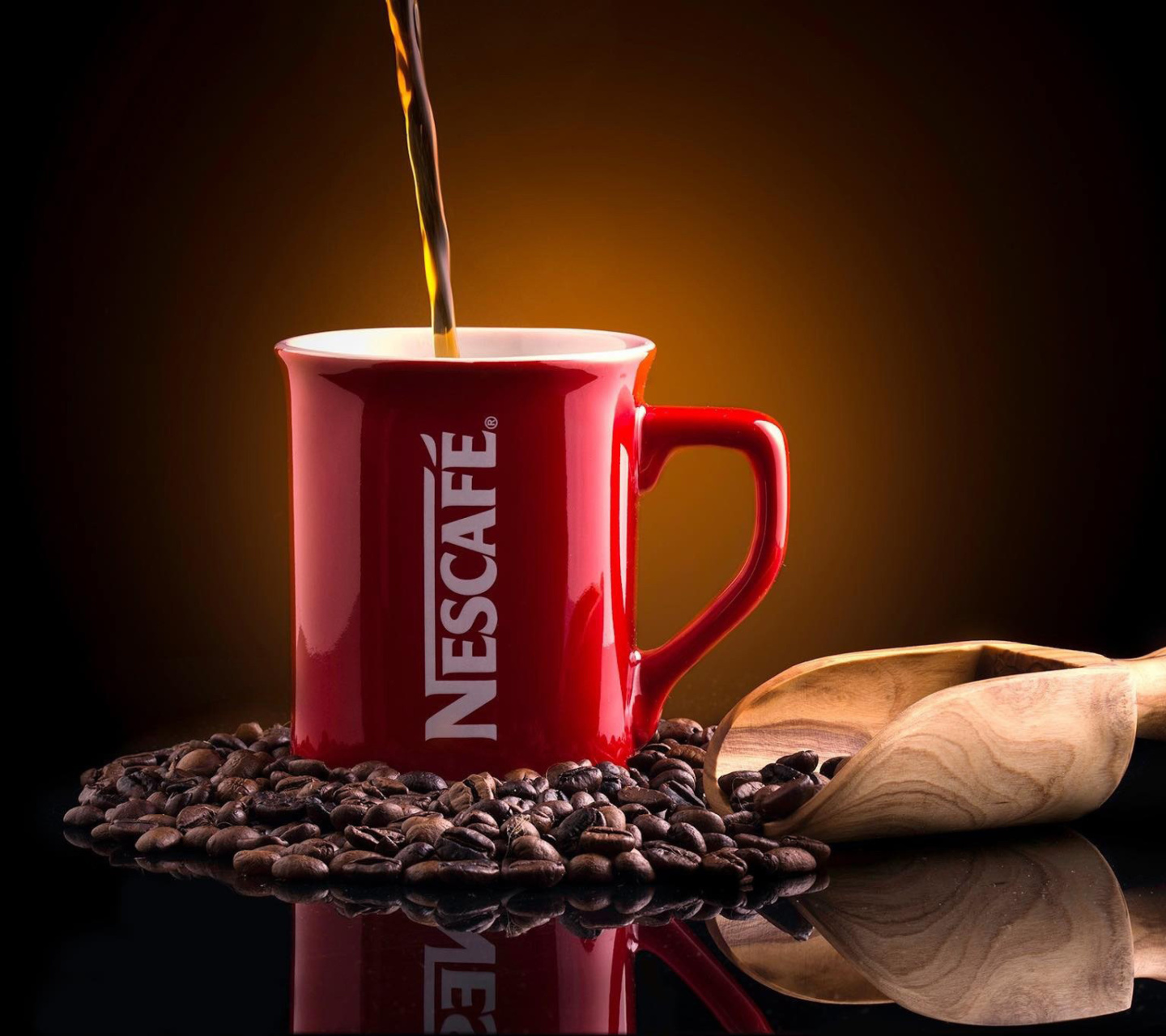 Обои Nescafe Coffee 1440x1280