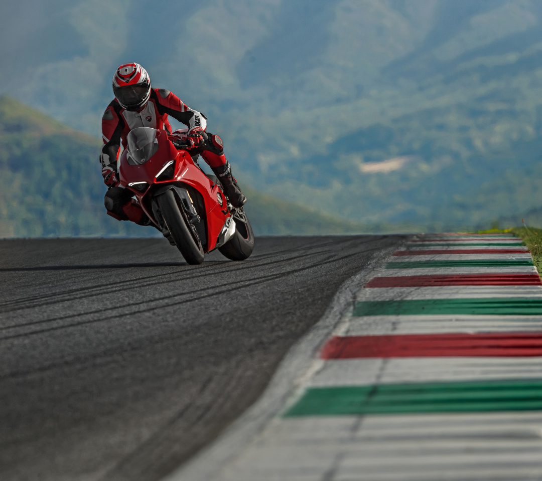 Screenshot №1 pro téma Ducati Panigale V4 2018 Sport Bike 1080x960