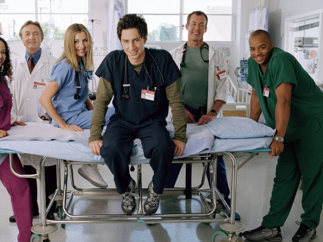 Das Doctors - Scrubs Wallpaper 640x480