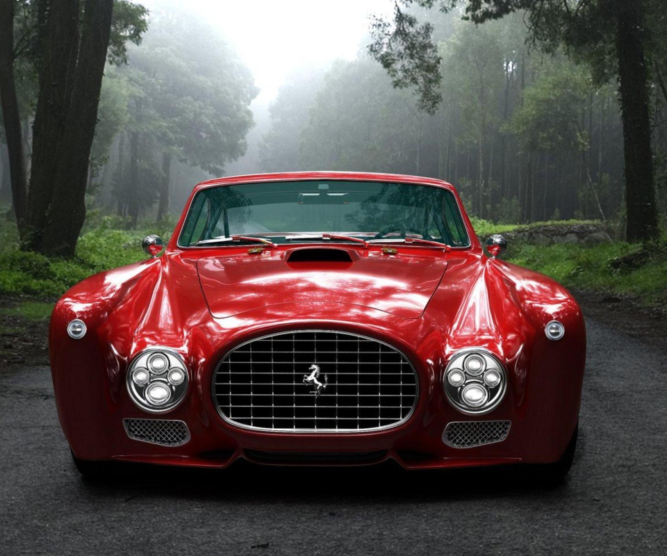 Das Ferrari F340 Competizione Wallpaper 960x800