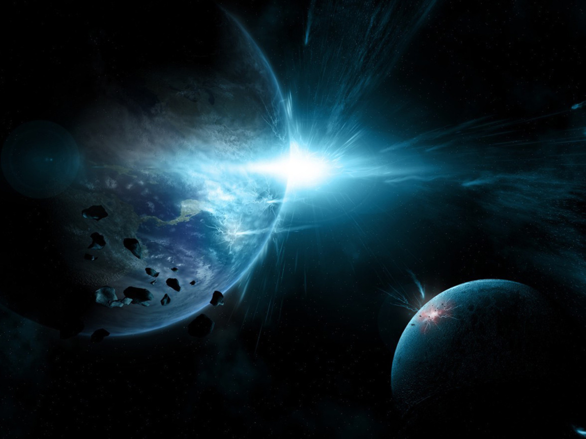 Planet System wallpaper 1152x864