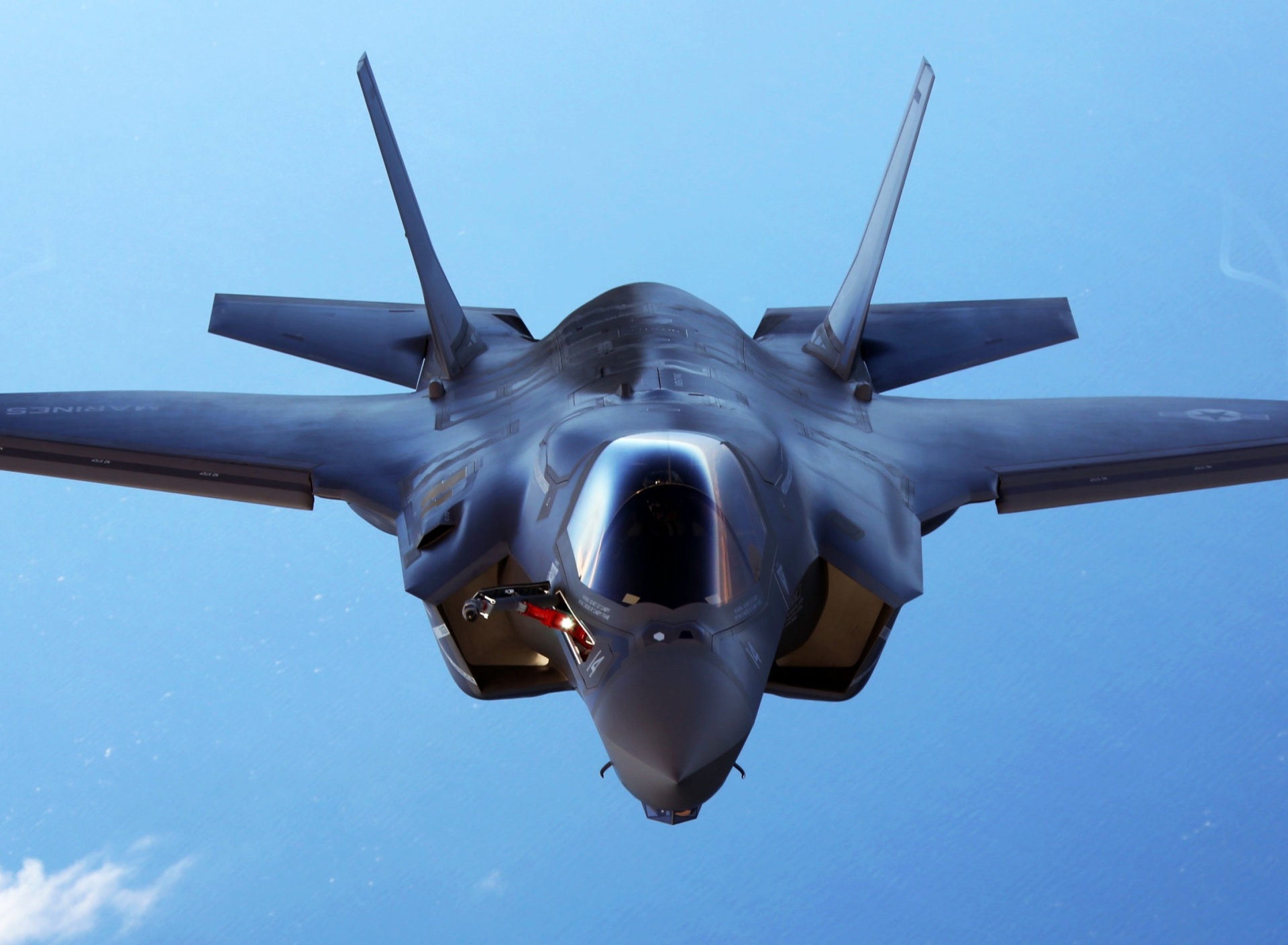 Обои Lockheed Martin F 35 Lightning II 1920x1408