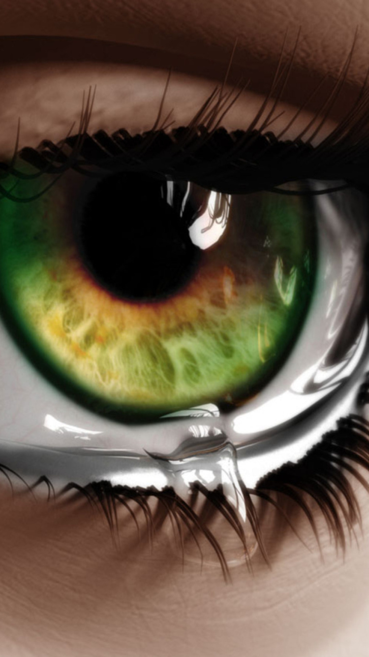 Das Tears From My Eyes Wallpaper 750x1334