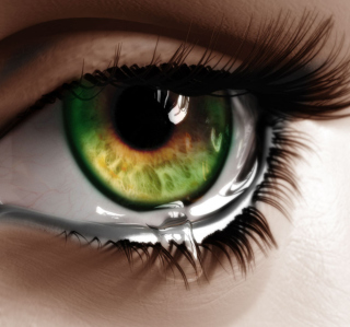 Tears From My Eyes Wallpaper for HP TouchPad