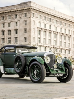 Обои Bentley Speed Six 1930 240x320