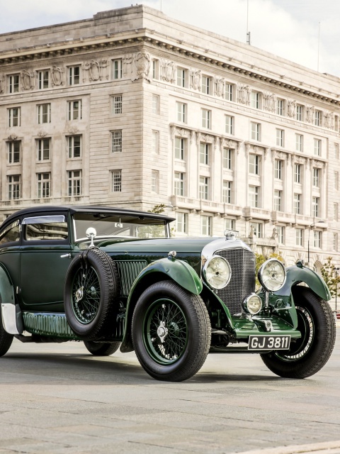 Fondo de pantalla Bentley Speed Six 1930 480x640