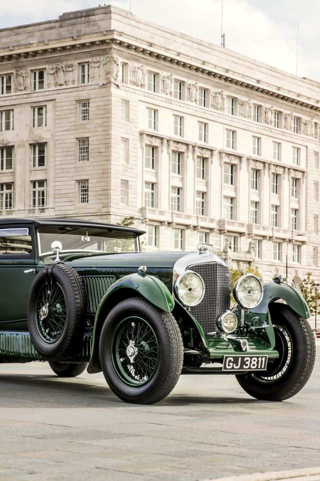 Fondo de pantalla Bentley Speed Six 1930 640x960