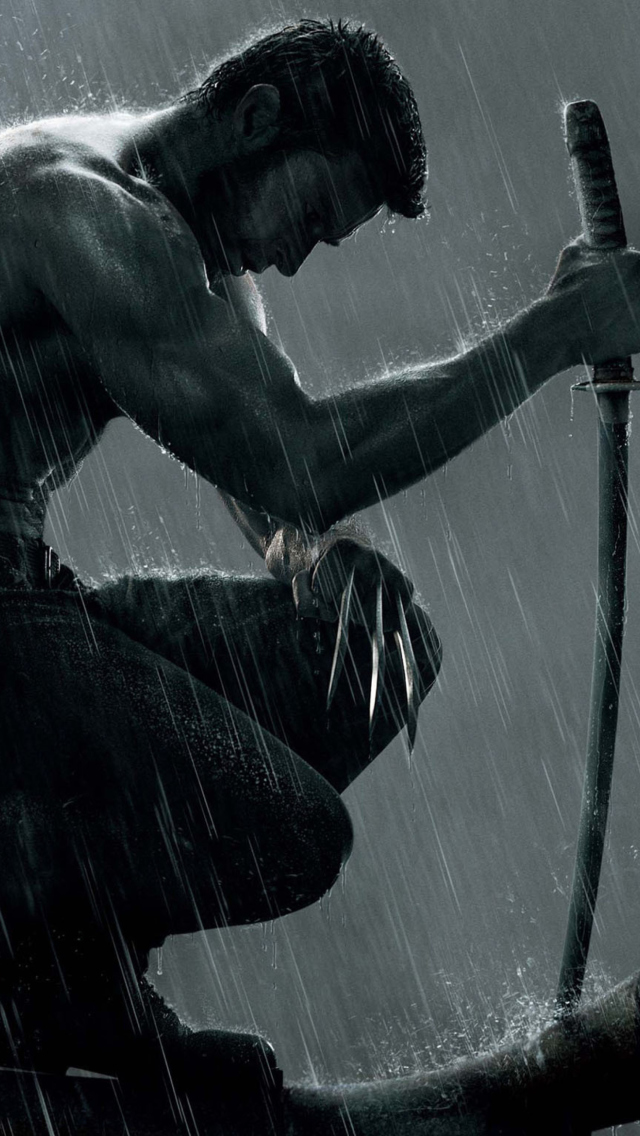 Das The Wolverine Movie 2013 Wallpaper 640x1136