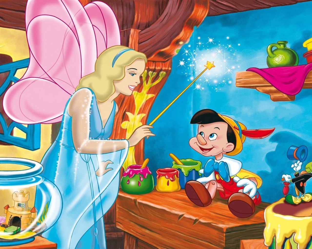 Das Pinocchio Wallpaper 1280x1024
