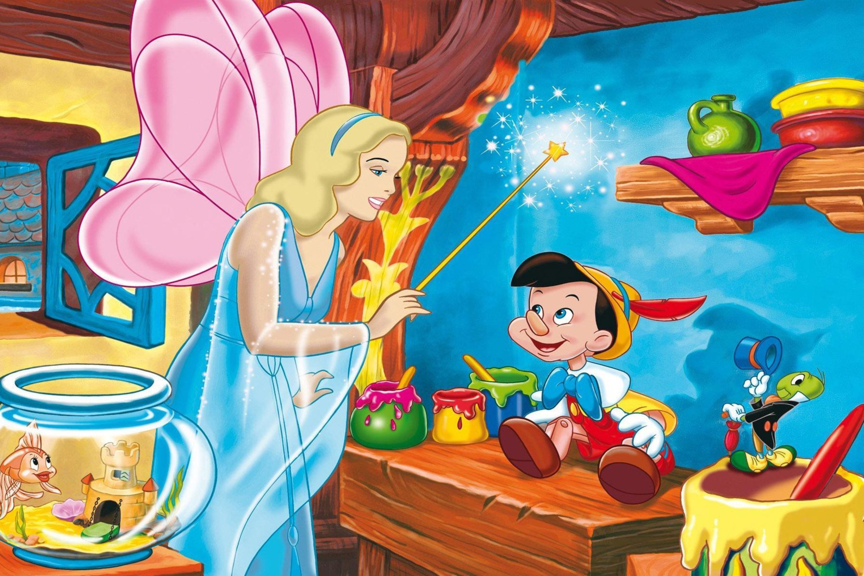 Fondo de pantalla Pinocchio 2880x1920